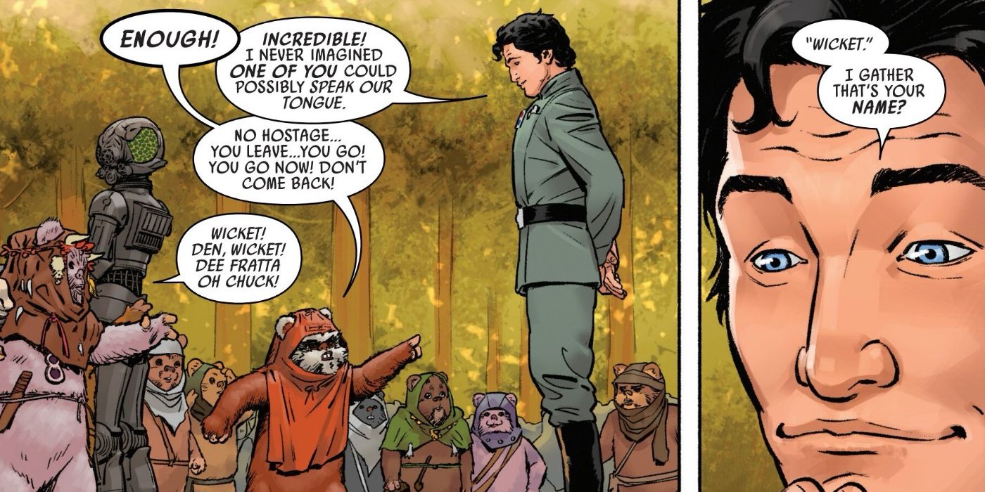 Wicket fala básico em Ewoks #2