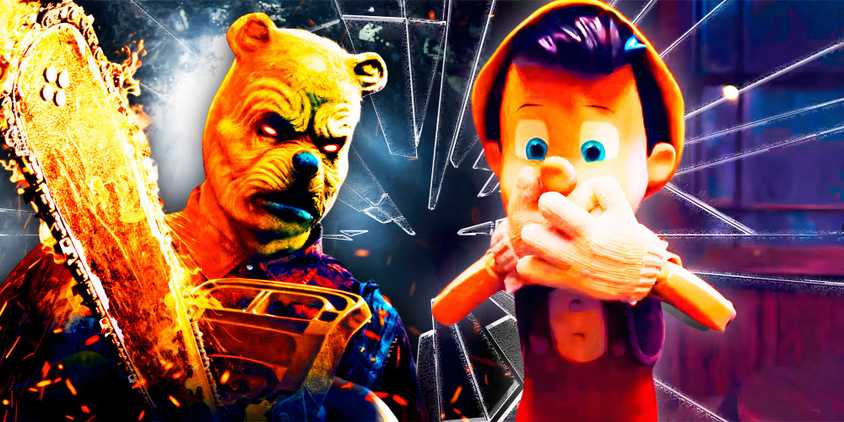 Winnie the Pooh Blood and Honey 2 and Disney's live-action CGI Pinocchio