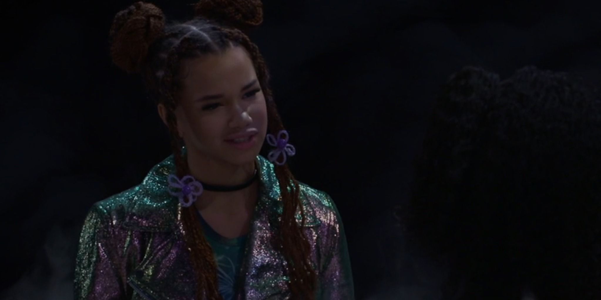 Billie inside the Shadow Box in Wizards Beyond Waverly Place