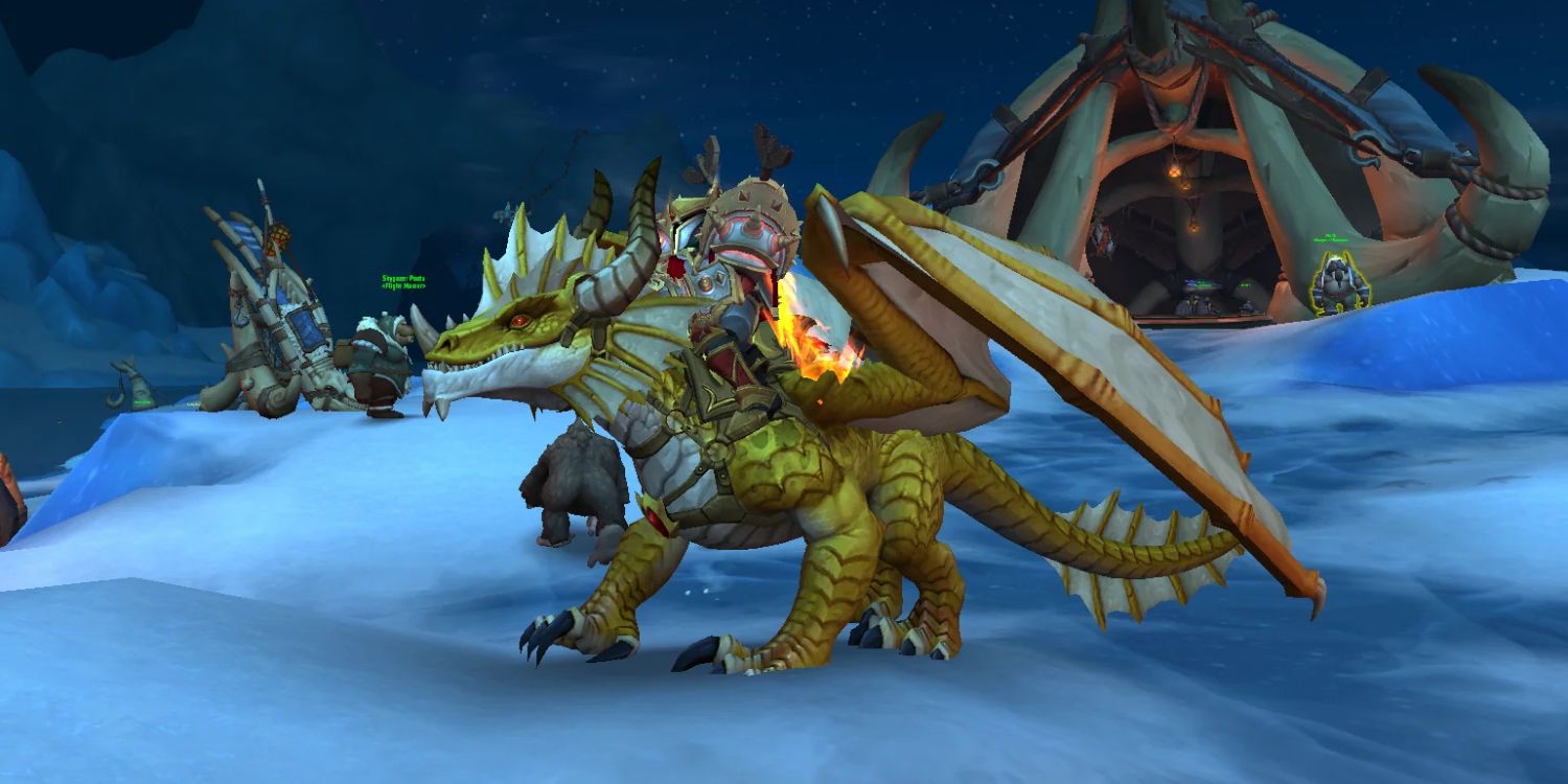 Bronze Drake Mount from World of Warcraft.