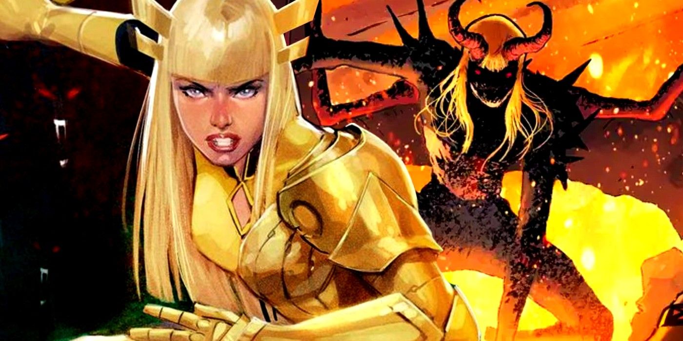 x-men's magik as a demon