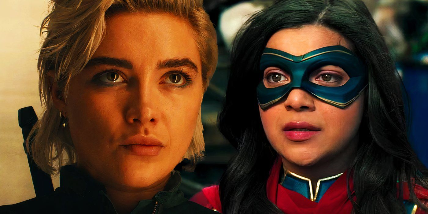 Yelena Belova in Thunderbolts* and Kamala Khan in Ms. Marvel