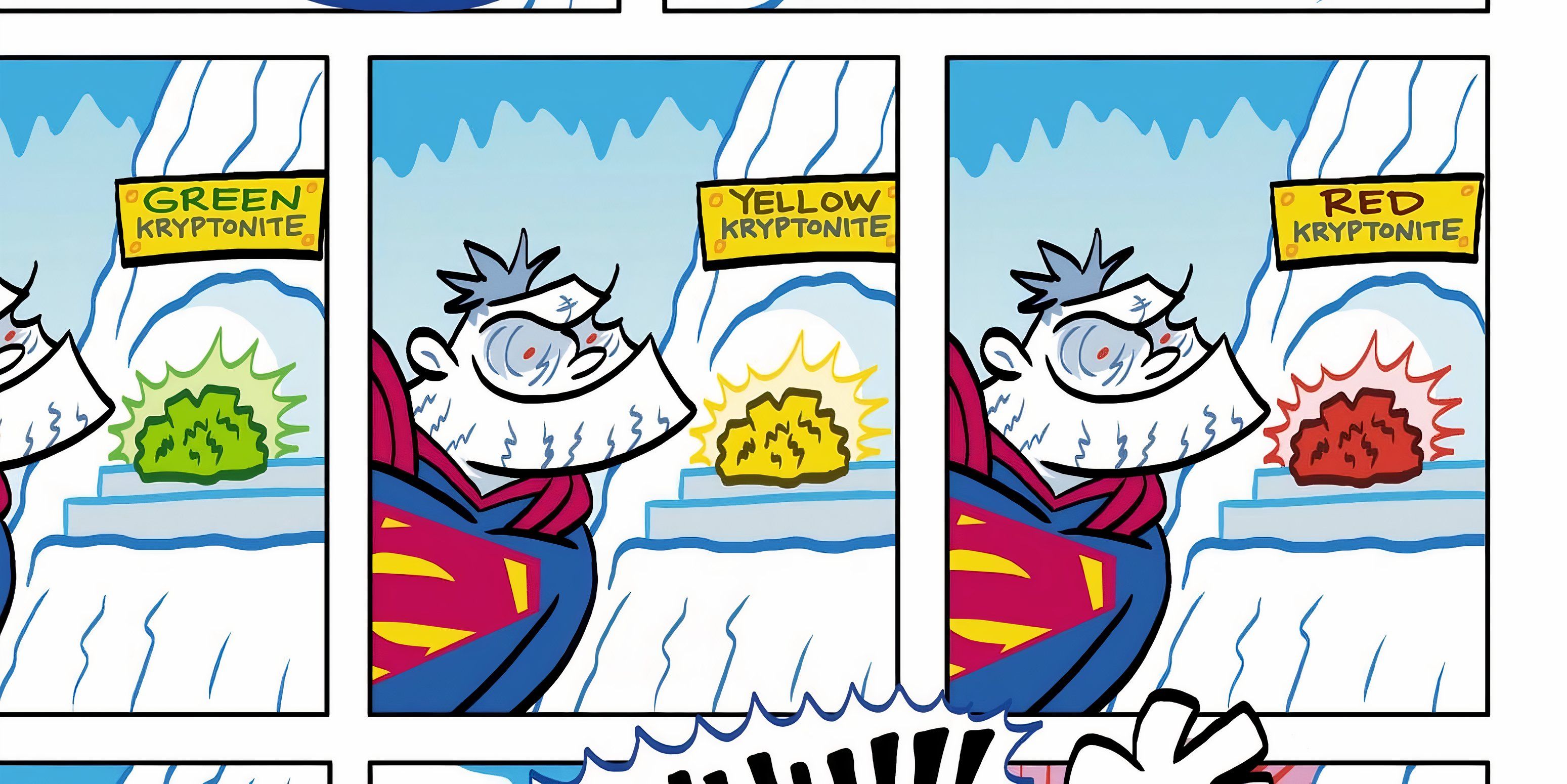 Every Kryptonite Color in Superman History Explained (Along With Their ...