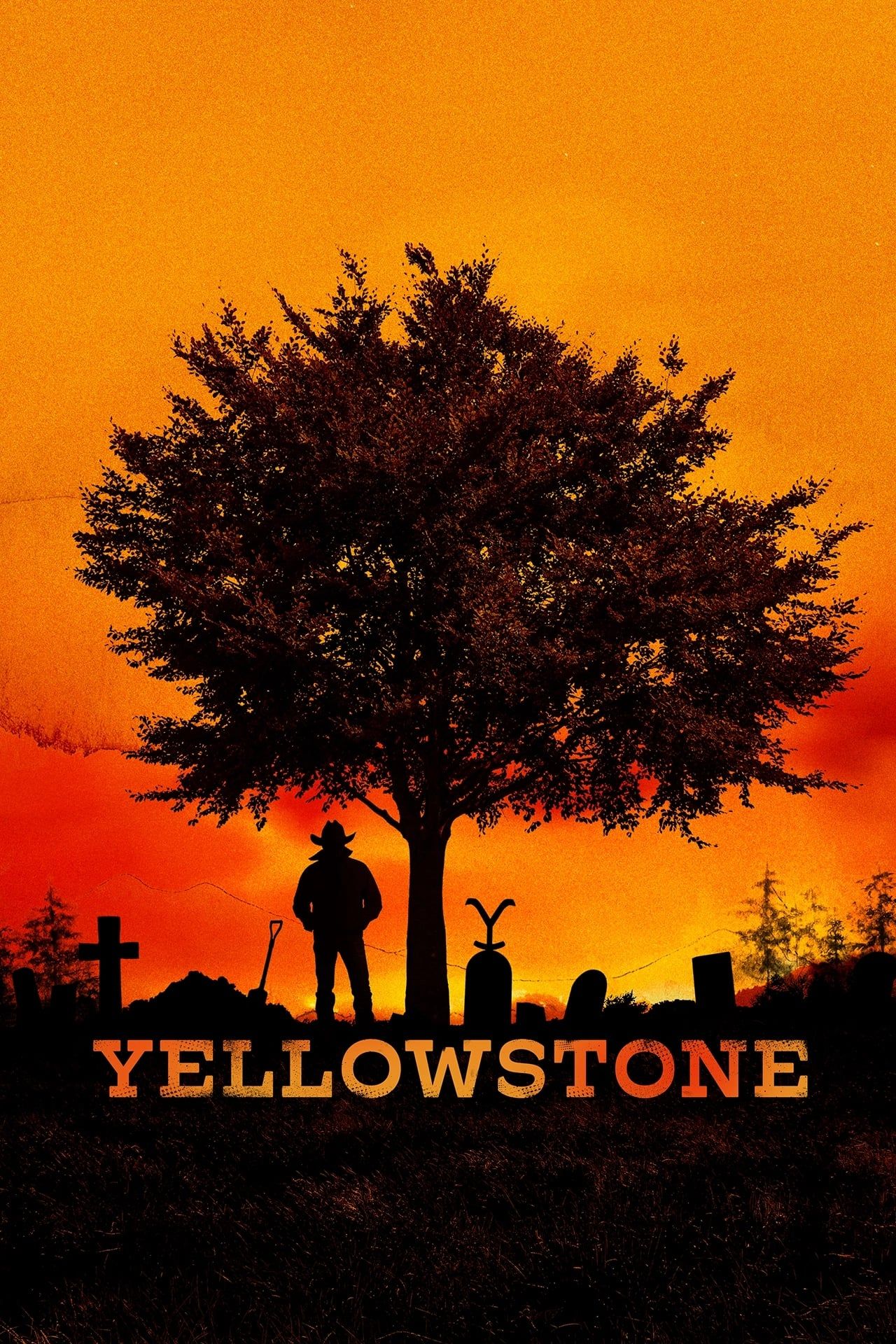 Póster del programa de televisión de Yellowstone (2018).