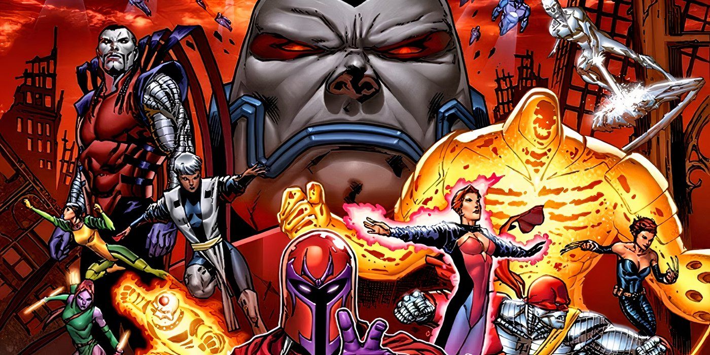 Apocalypse, Magneto, Sinister and others in the Age of Apocalypse. 