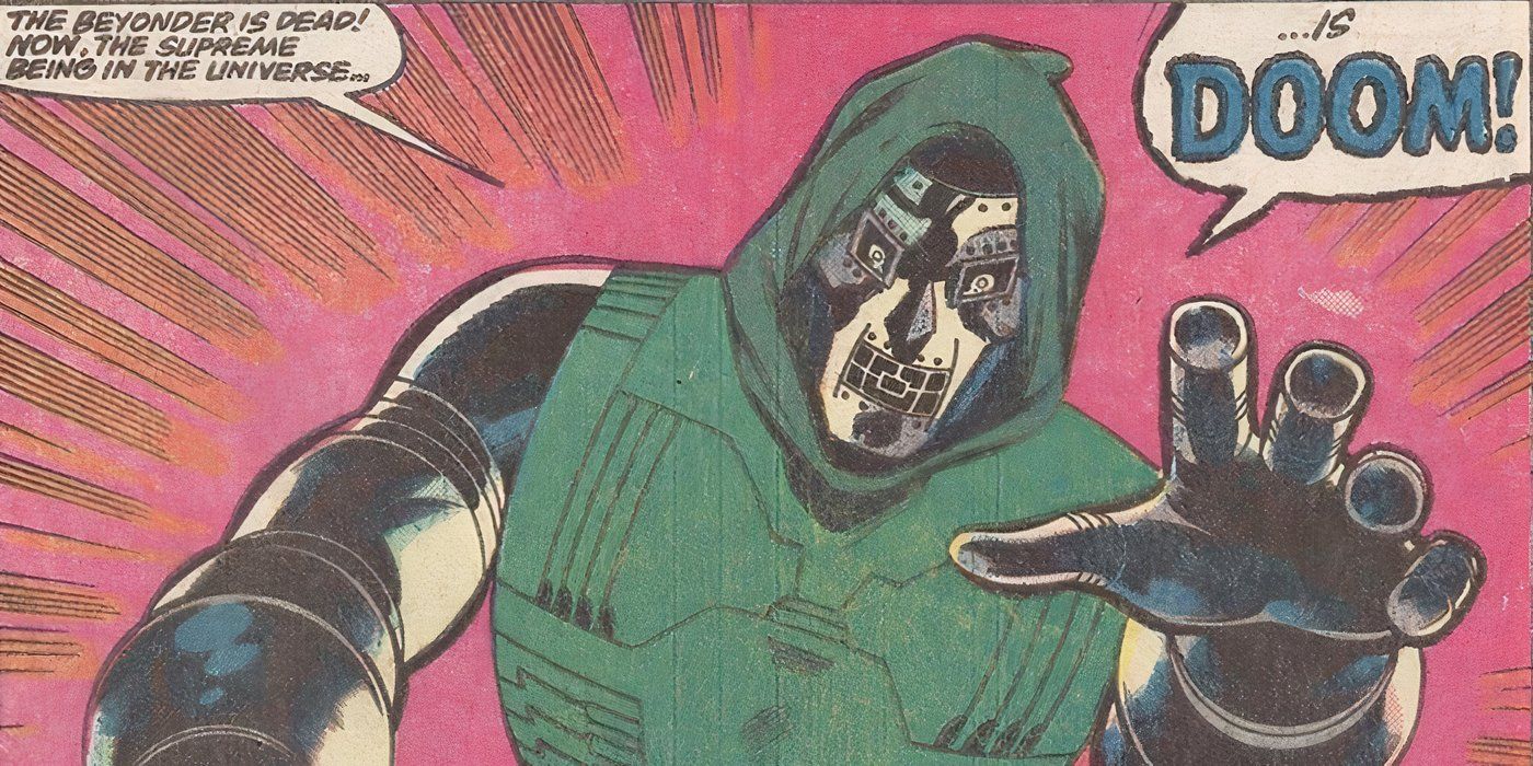 Doctor Doom exercising the power of the Beyonder.