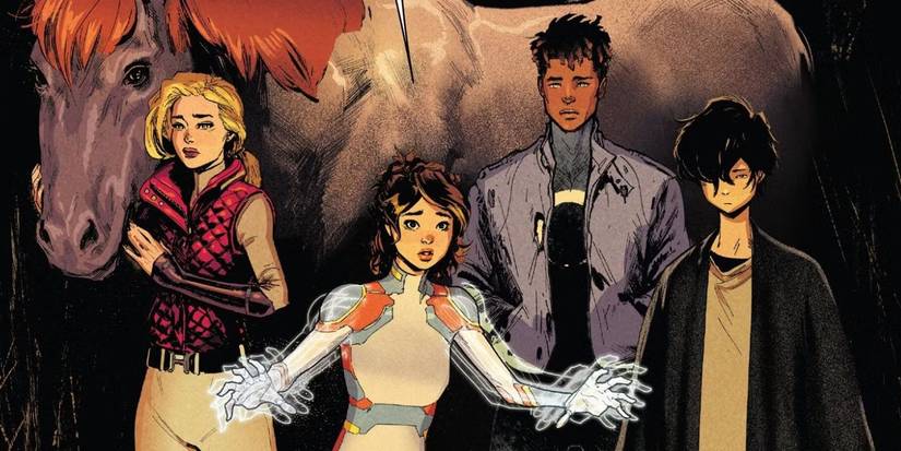 Uncanny X-Men; Outliers Calico ,Jitter, Ransom, and Deathdream