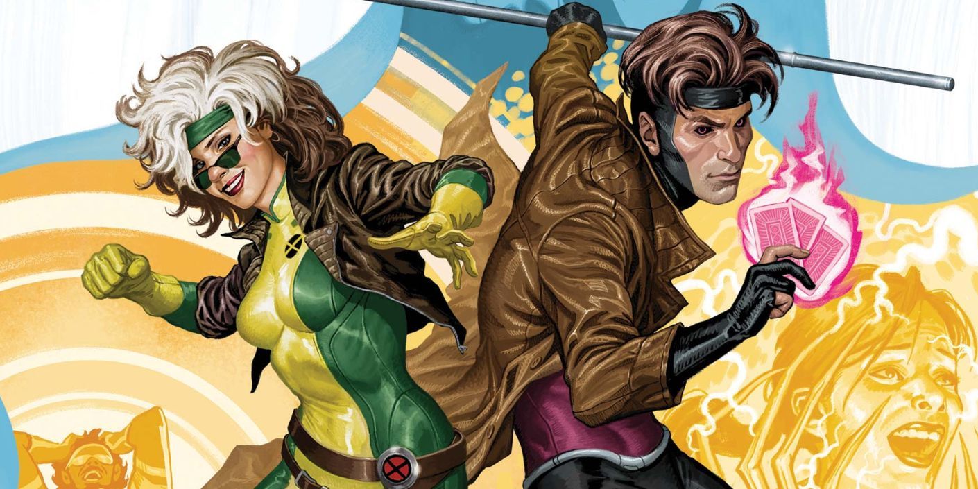 Rogue & Gambit #1; Gambit and Rogue fighting together in Marvel Comics