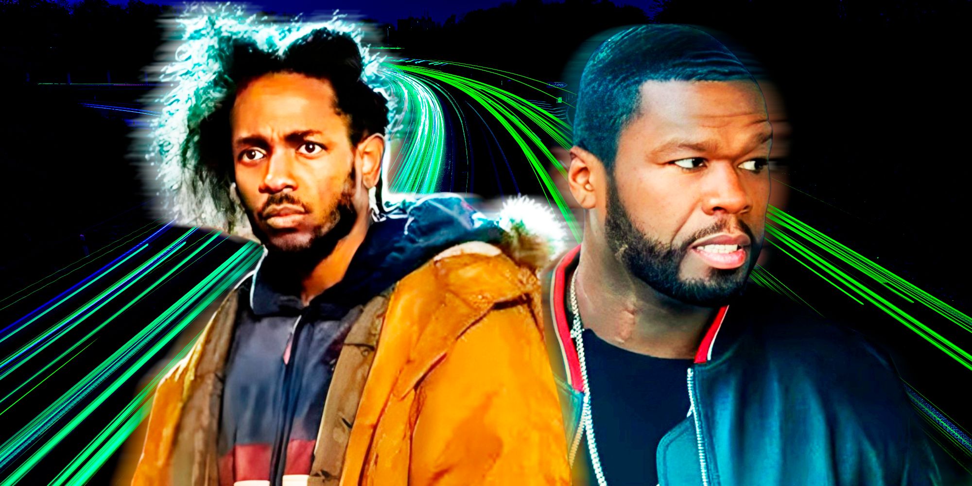 50 Cent and Kendrick Lamar in Power