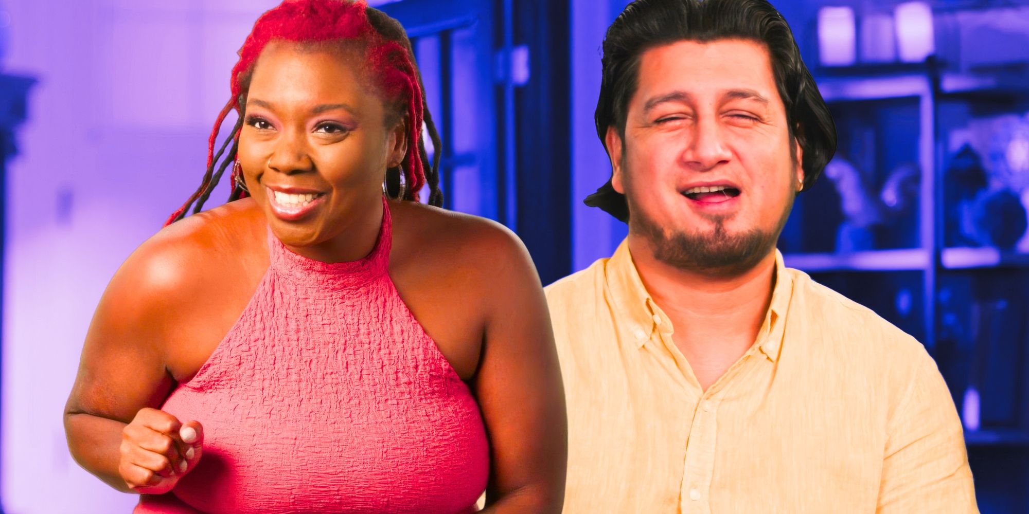 90 Day Fiancé’s Manuel Velez squints his eyes &amp; Ashley Michelle smiles