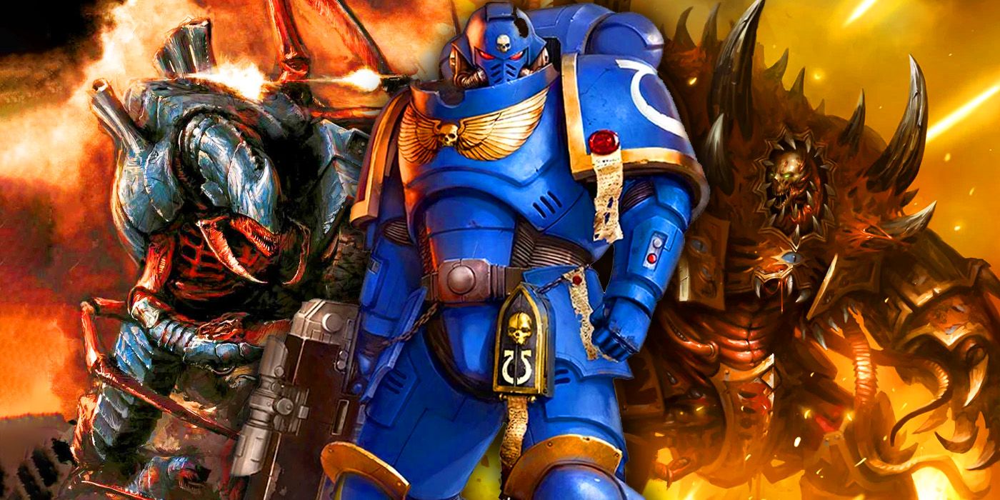 10 самых крутых миниатюр Warhammer 40K, представленных в Space Marine 2