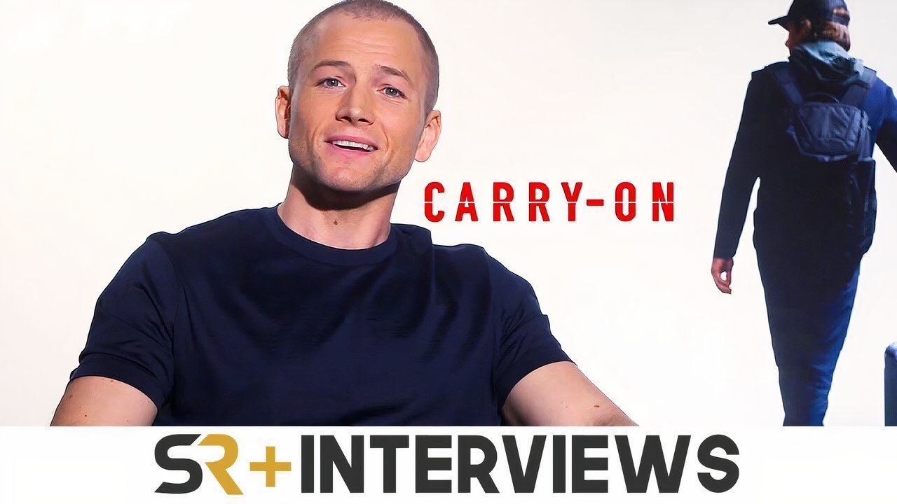 CarryOn's Taron Egerton Discusses Acting Opposite Jason Bateman's