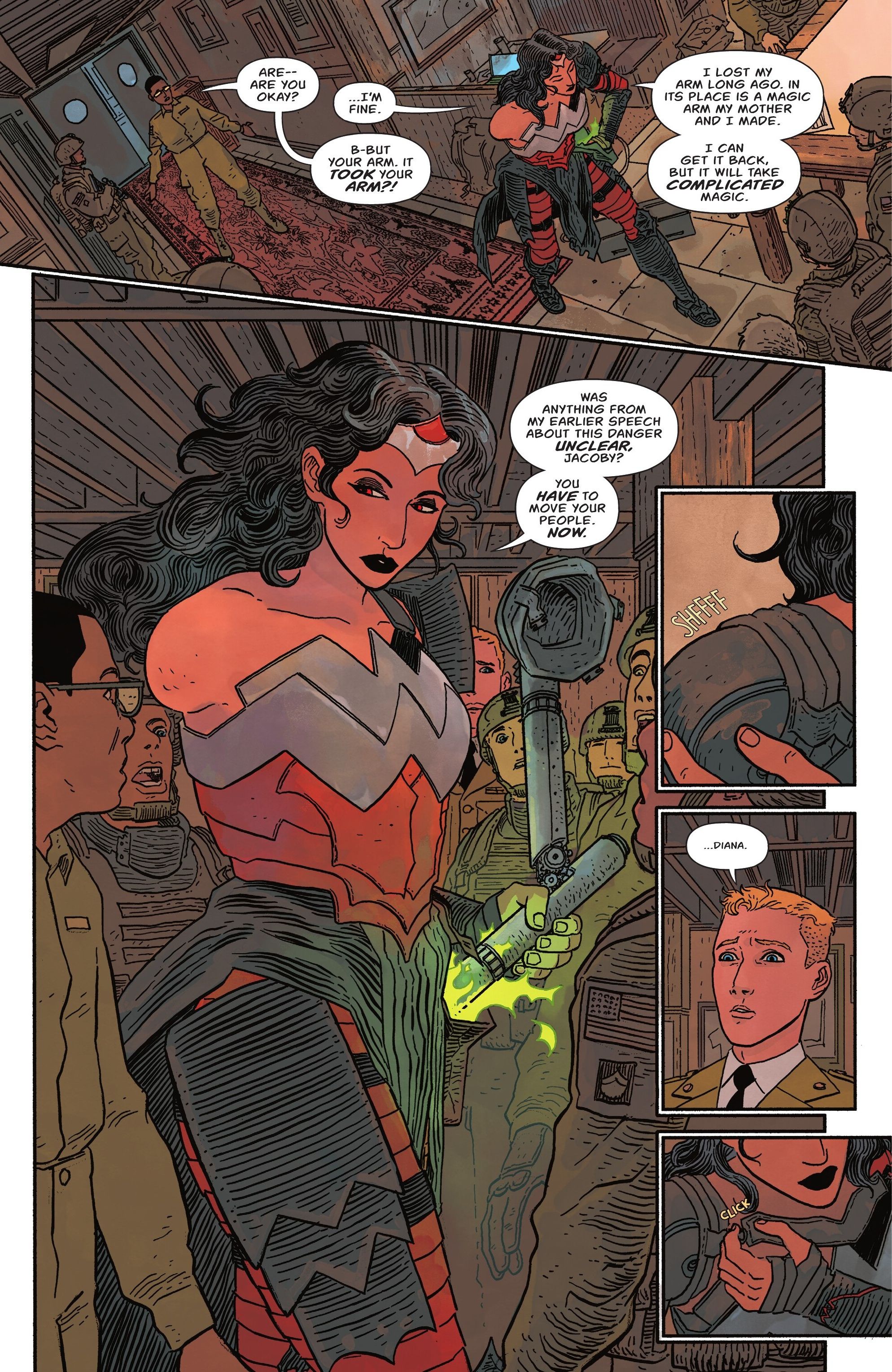 Bras prothétique Ultimate Wonder Woman #3 1