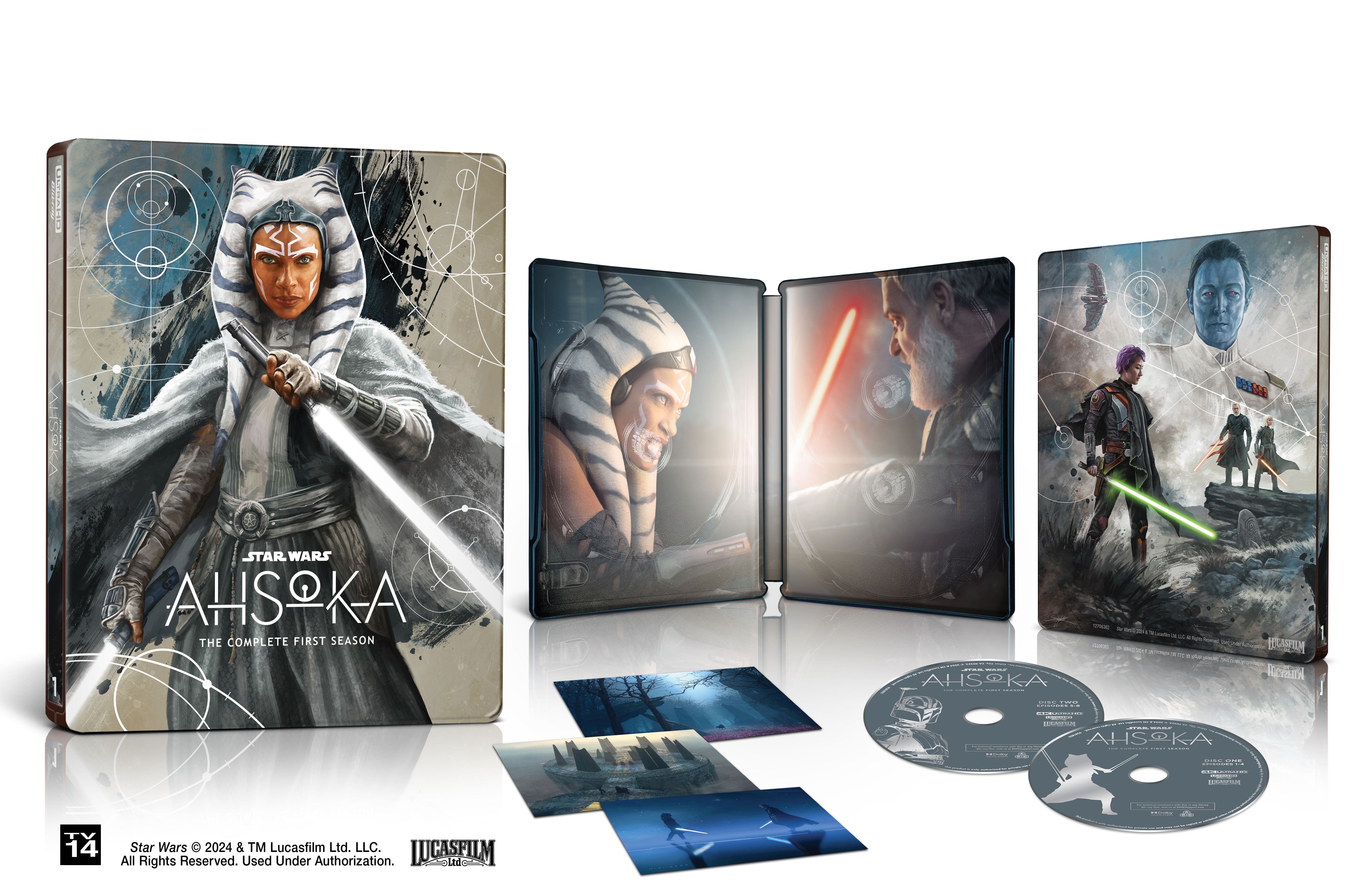 Ahsoka S1 Steelbook Beauty Shot
