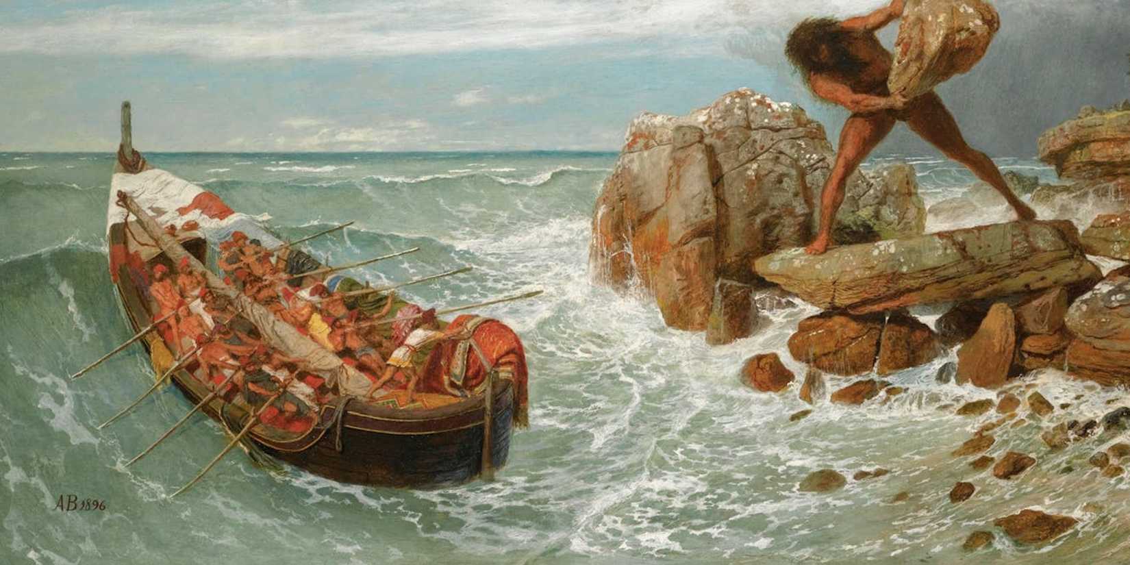 An illustration of Homer's Odyssey