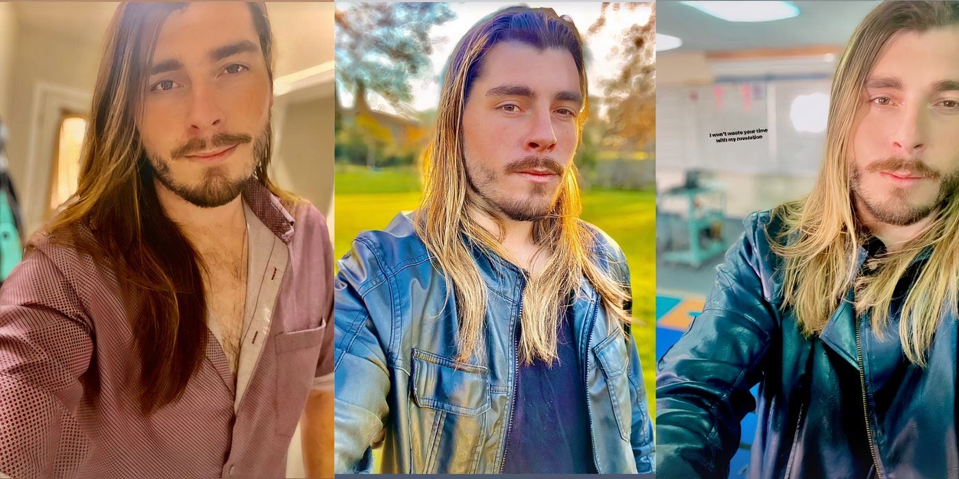 Andrew Kenton em 90 Day Fiance nas histórias do Instagram