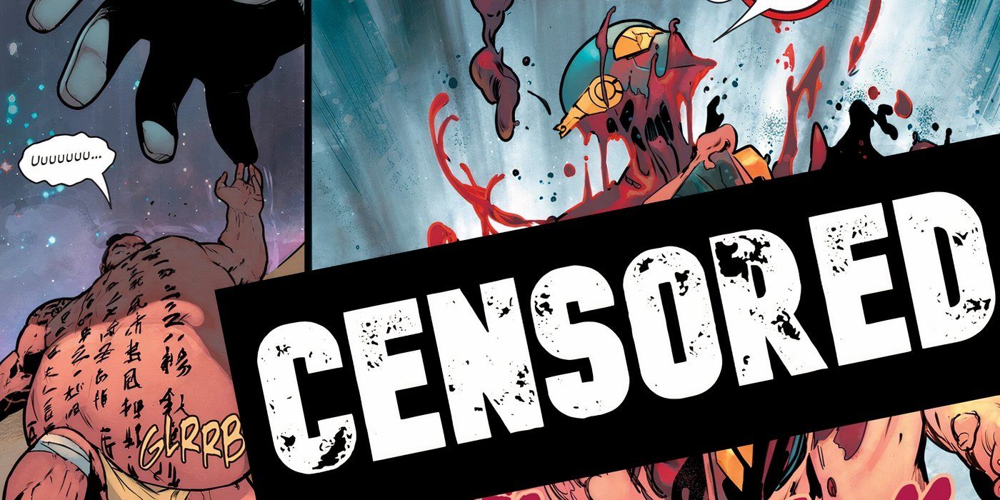 The Wasp bursting out of a Hulk-strength villain&rsquo;s stomach.