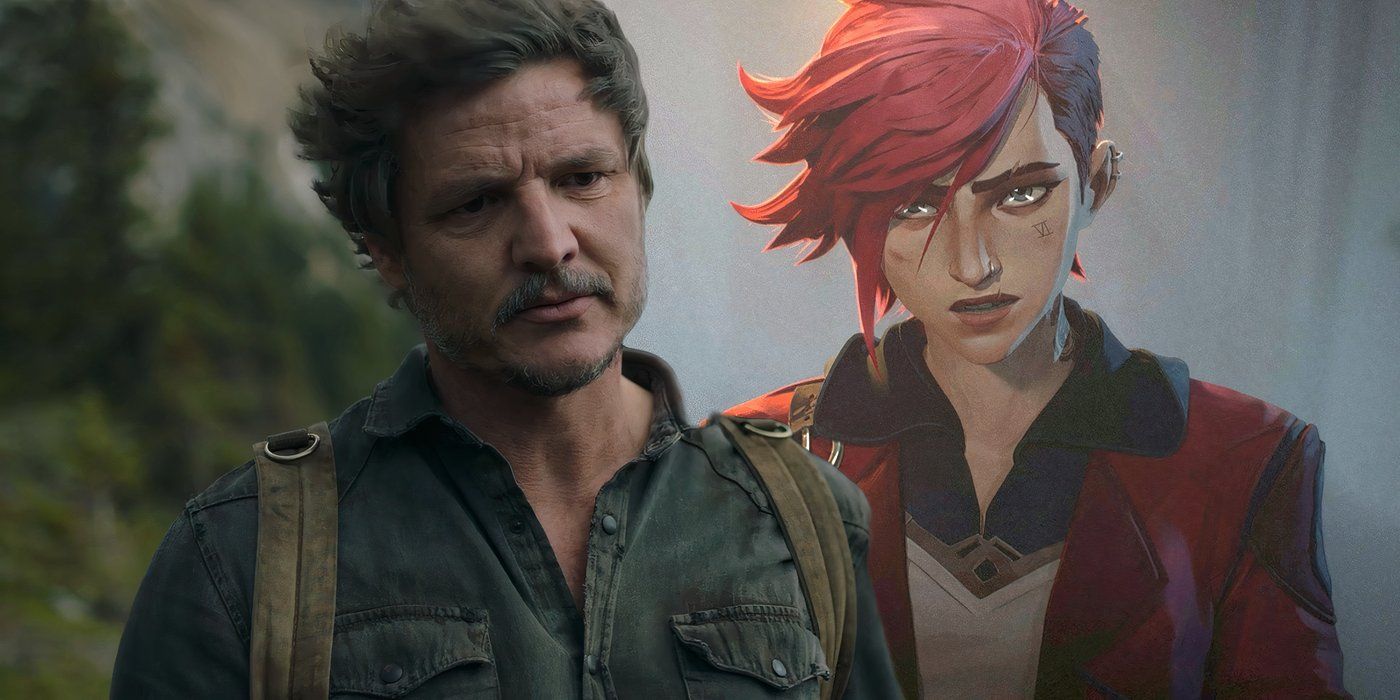 Vi from Arcane season 2 (2024) next to Joel from The Last of Us (2023)