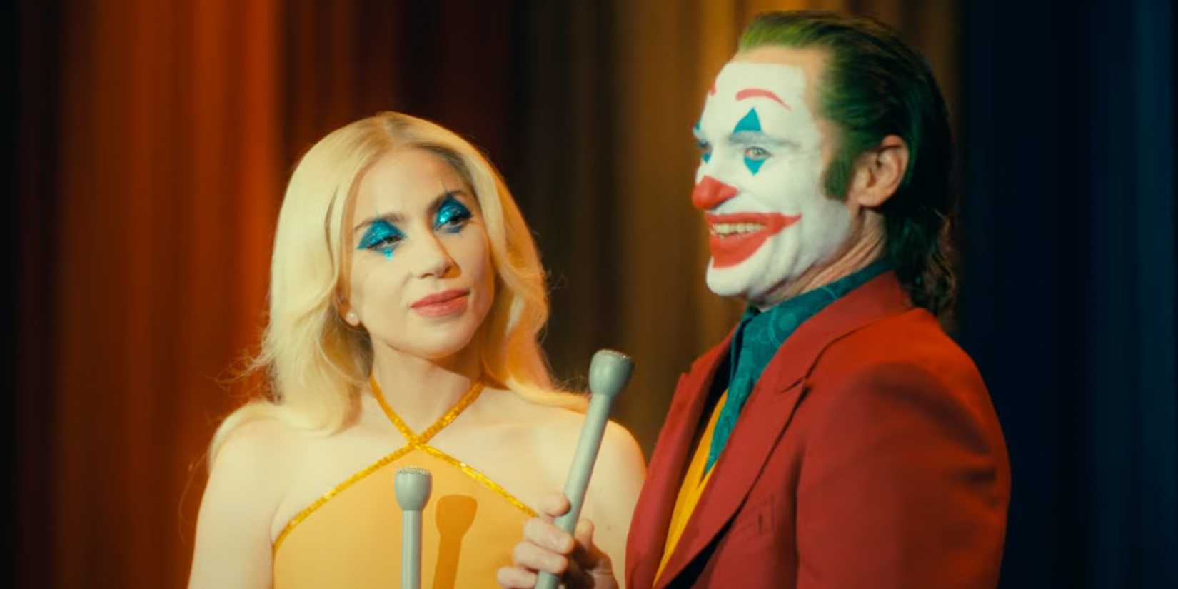 Arthur and Harley performing on a variety show in Joker Folie a Deux
