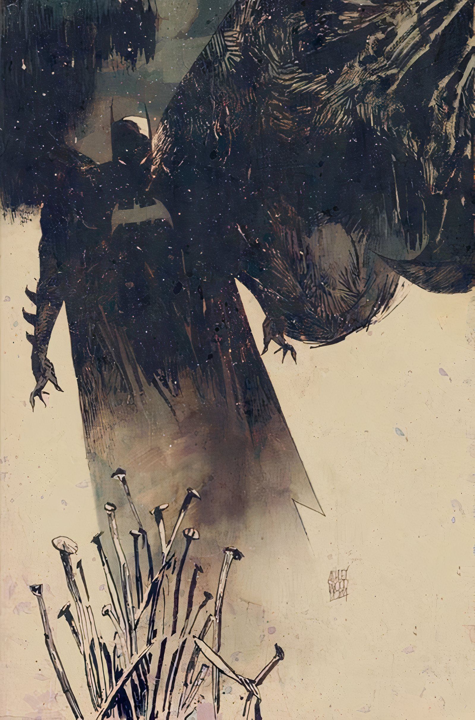 Capa variante Ashley Wood Batman Dark Patterns #3