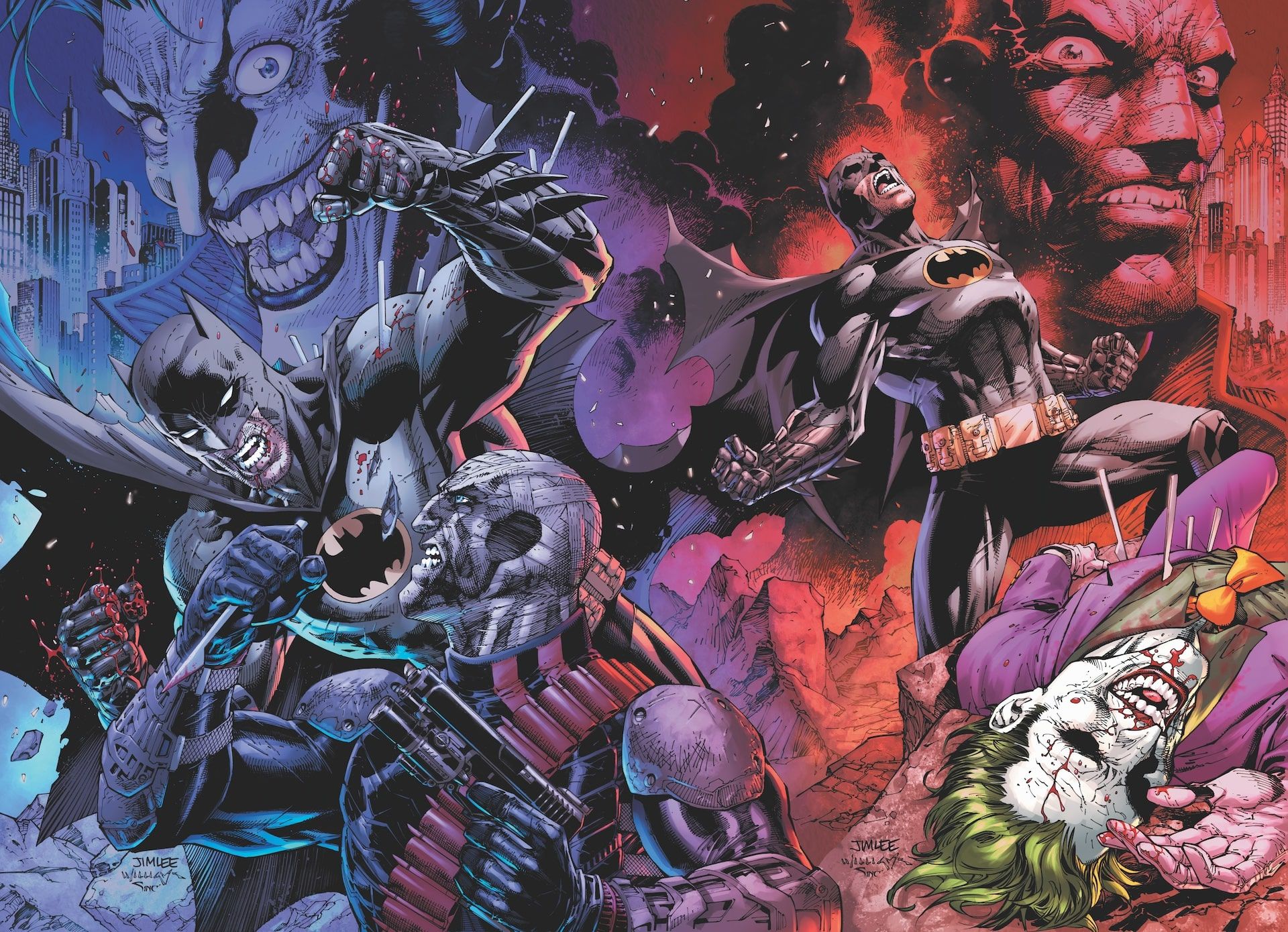 Batman #158 Hush 2 Batman lutas Hush & the Joker