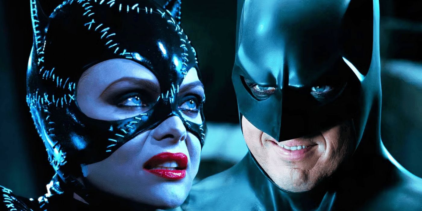 batman e mulher-gato em batman retorna