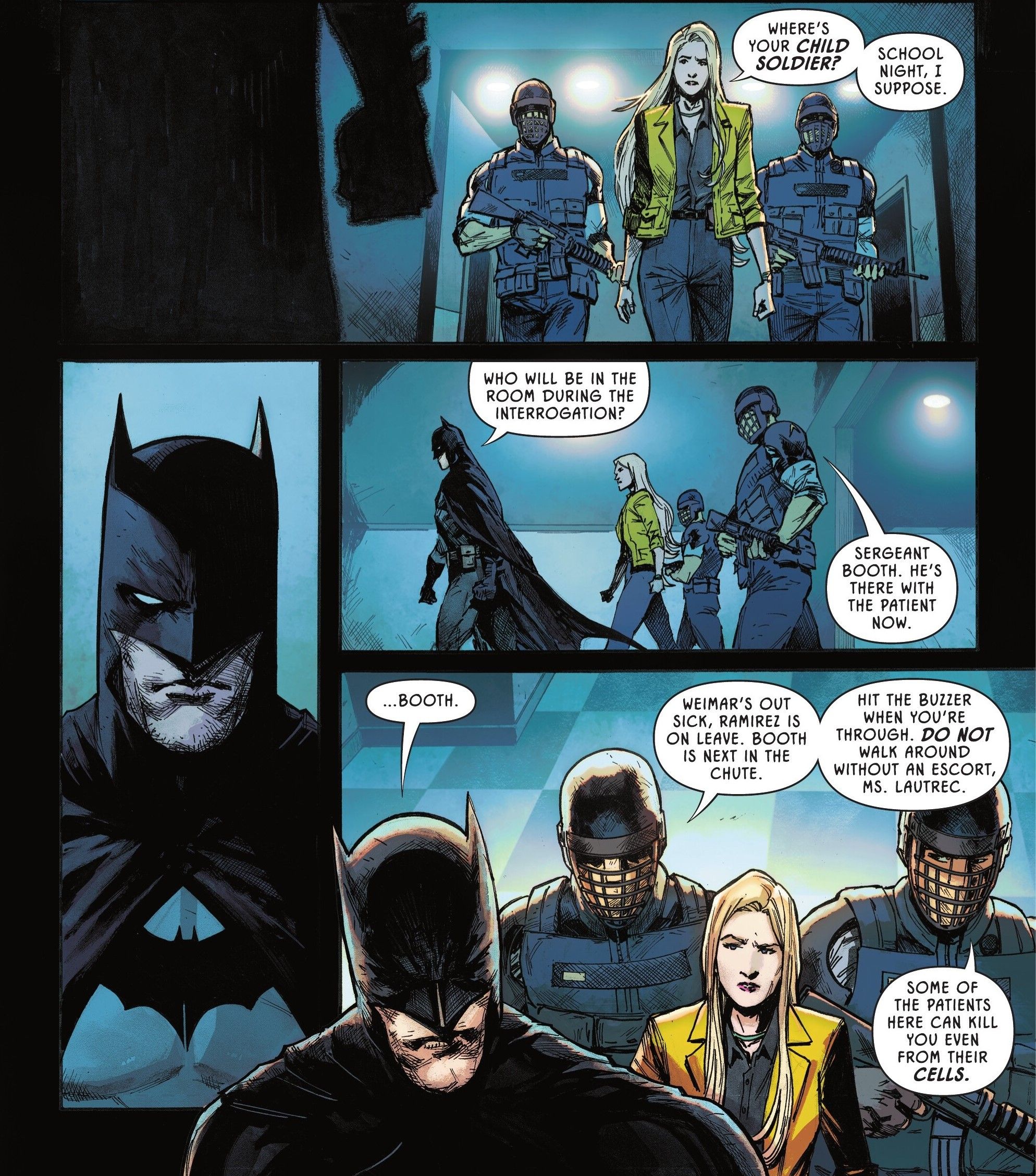 Batman and Robin #16 child soldier