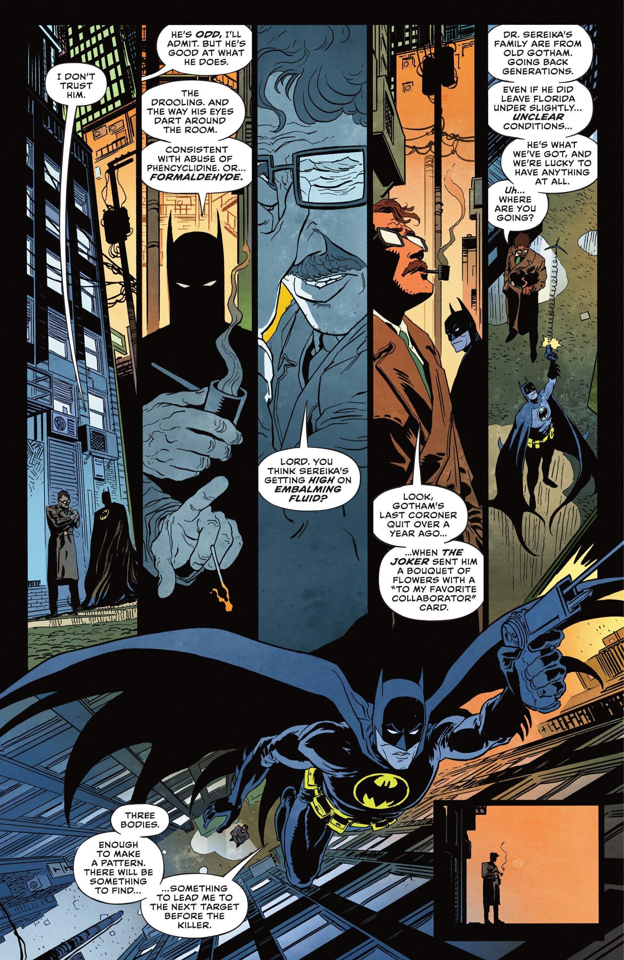 Batman dark patterns #1 batsuit 2