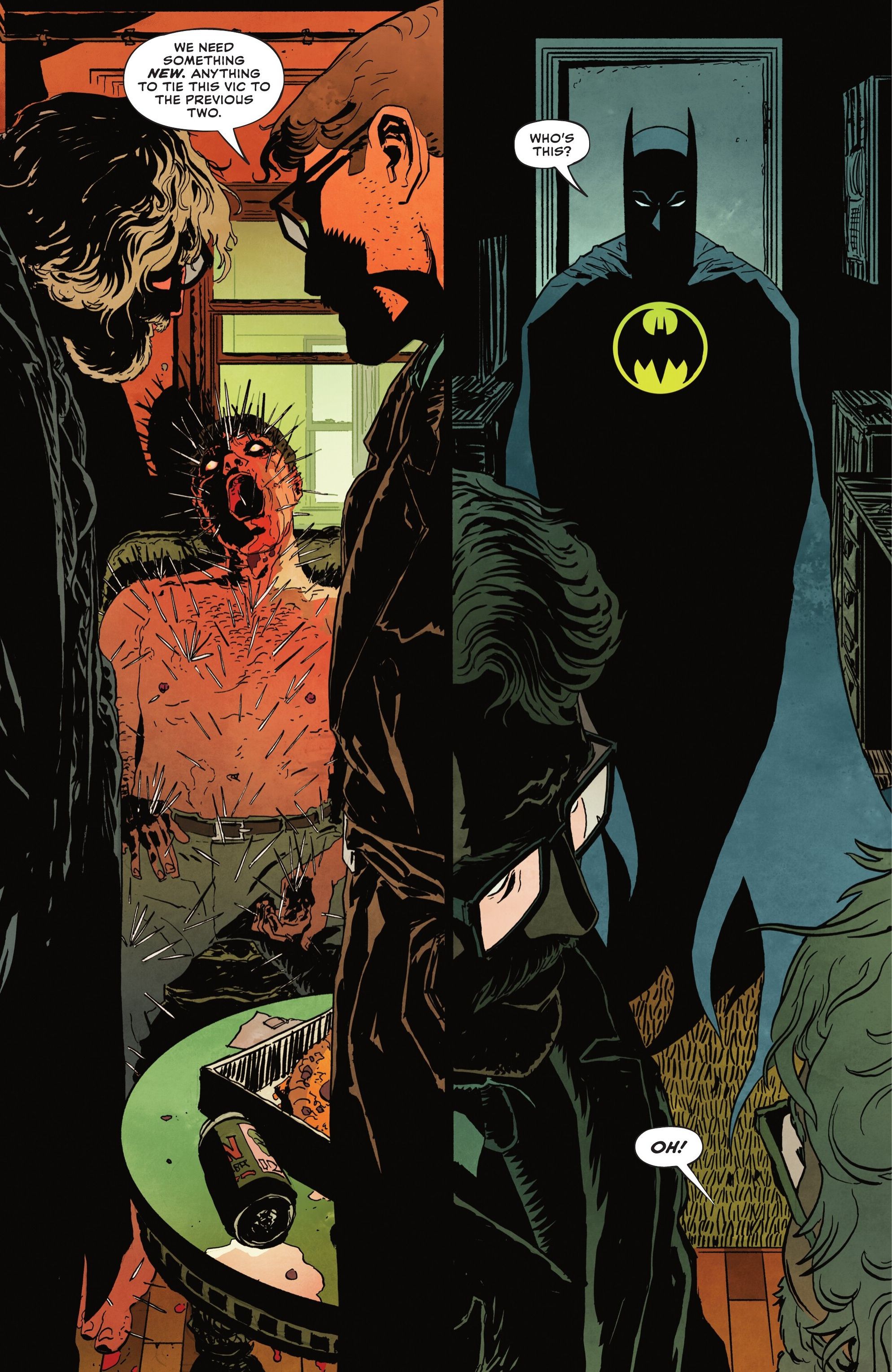 Batman Dark Patterns #1 Batsuit