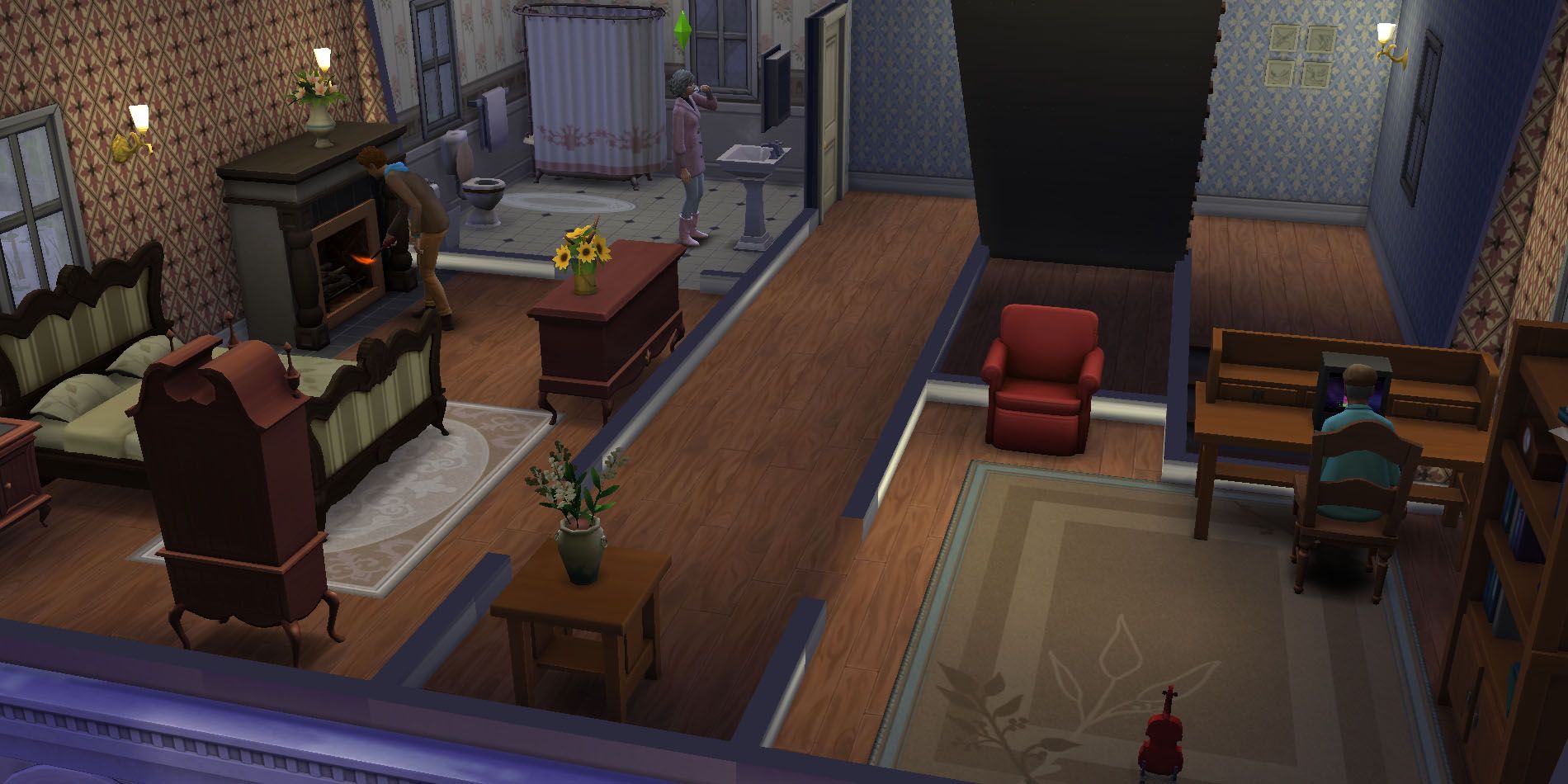 The Sims 4: 10 Best Occupied Homes To Socialize Your Way Into