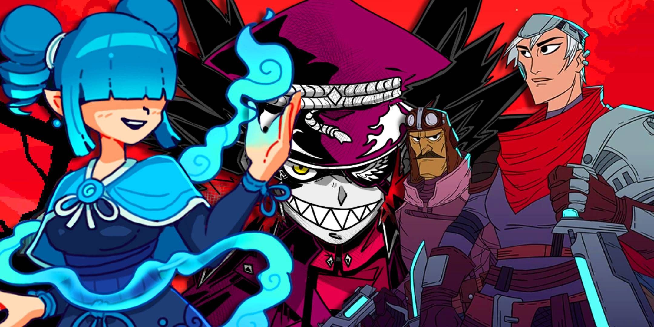 Characters from Wildfrost, Zet Zillions, and Griftlands.