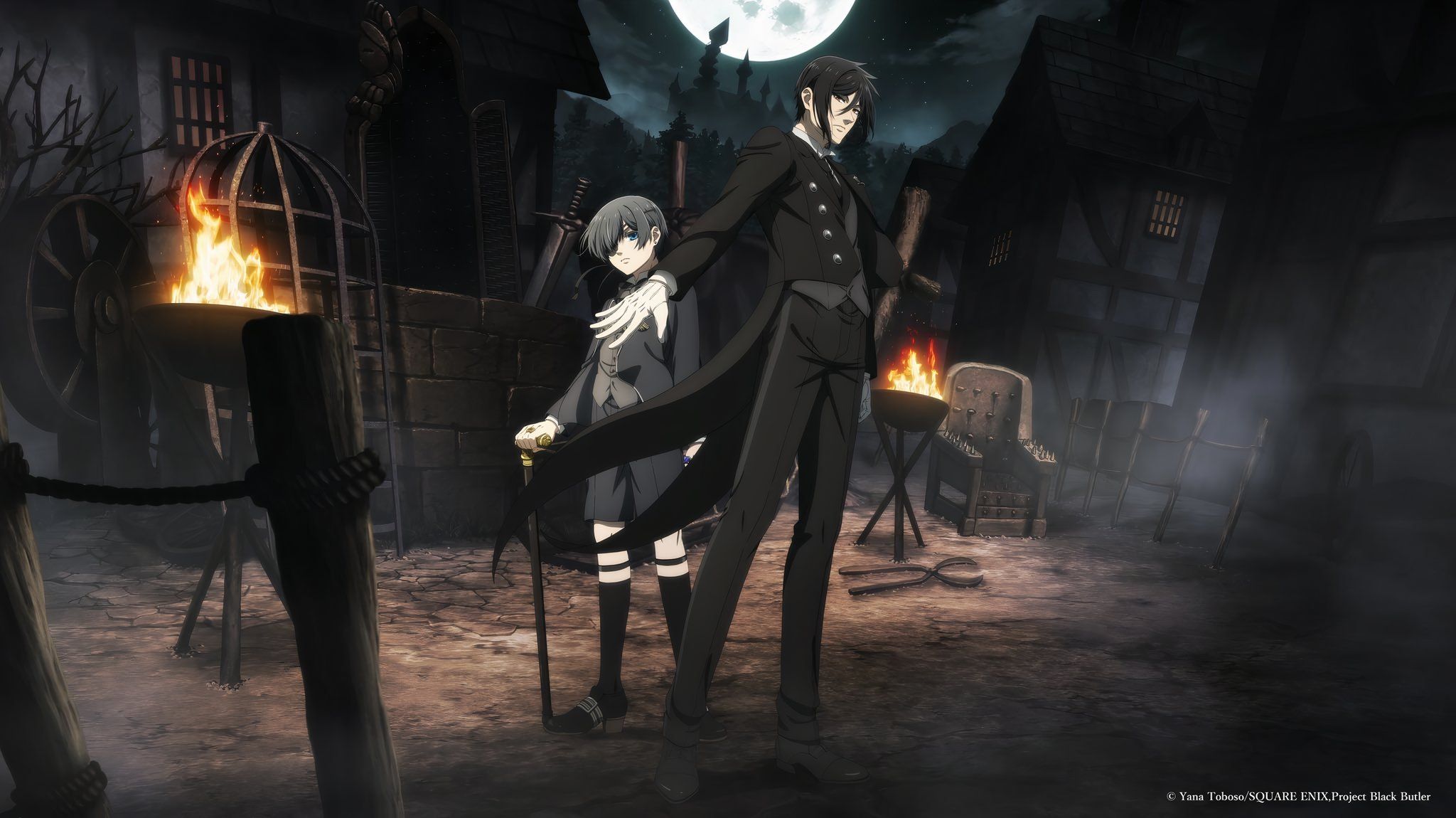 Black Butler dá uma primeira olhada no arco da Bruxa Esmeralda