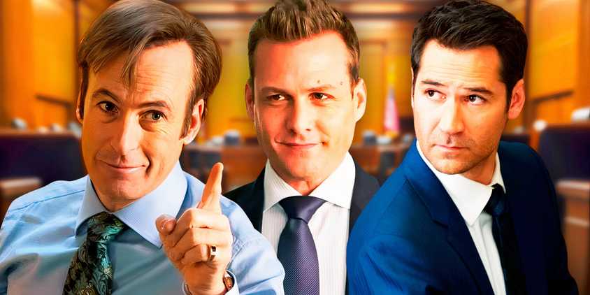 Blended image of Suits, The Lincoln Lawyer (the show) and Better Call Saul characters-1