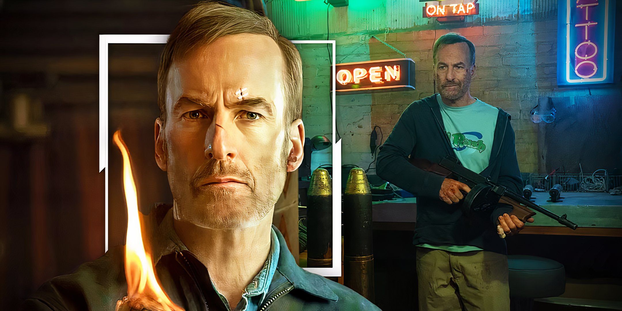 New Nobody 2 Image Reveals Bob Odenkirk's Old School Weaponry (& A Whole Lot Of Ammo)
