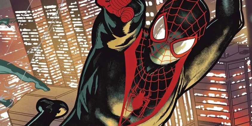 Marvel Comics' Miles Morales aka Spider-Man.