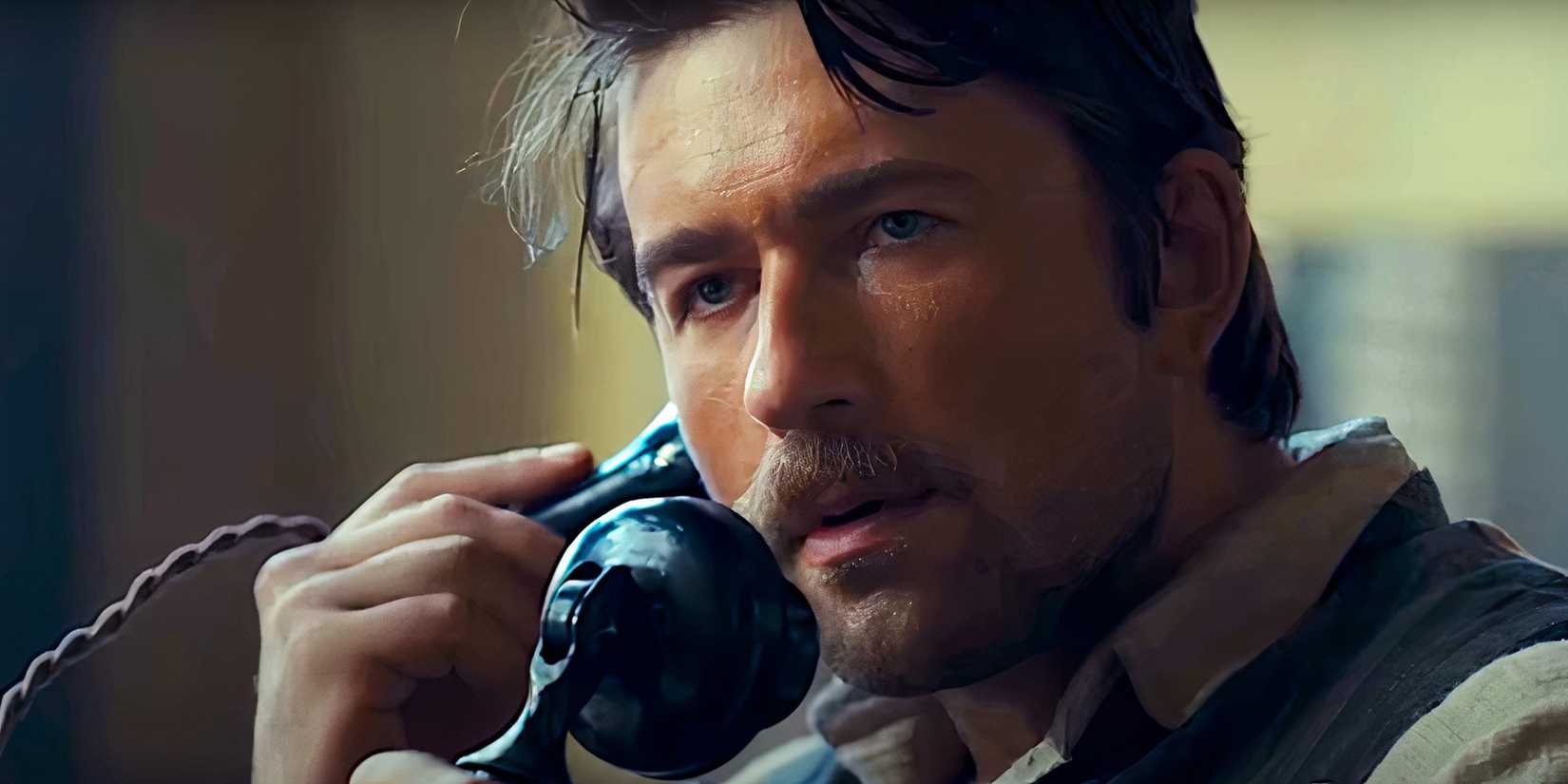 Spencer talks on the phone in a scene from 1923 season 2