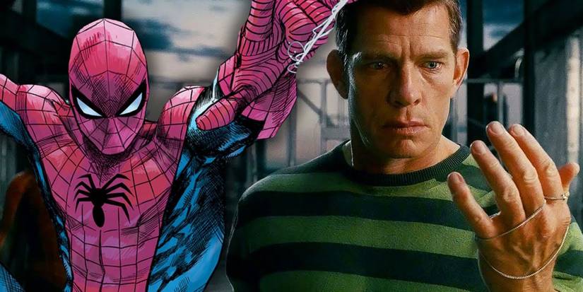 Ultimate Spider-Man by Marco Checchetto and Thomas Haden Church as Sandman in Spider-Man 3