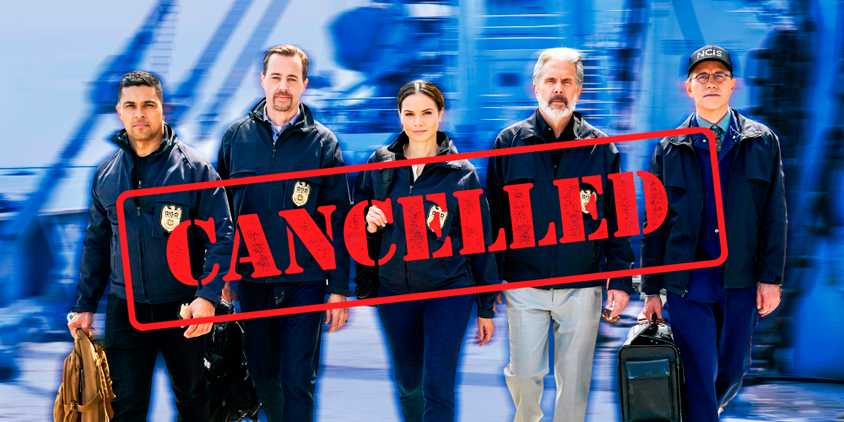 cast of NCIS Season 22 with canceled sign-1