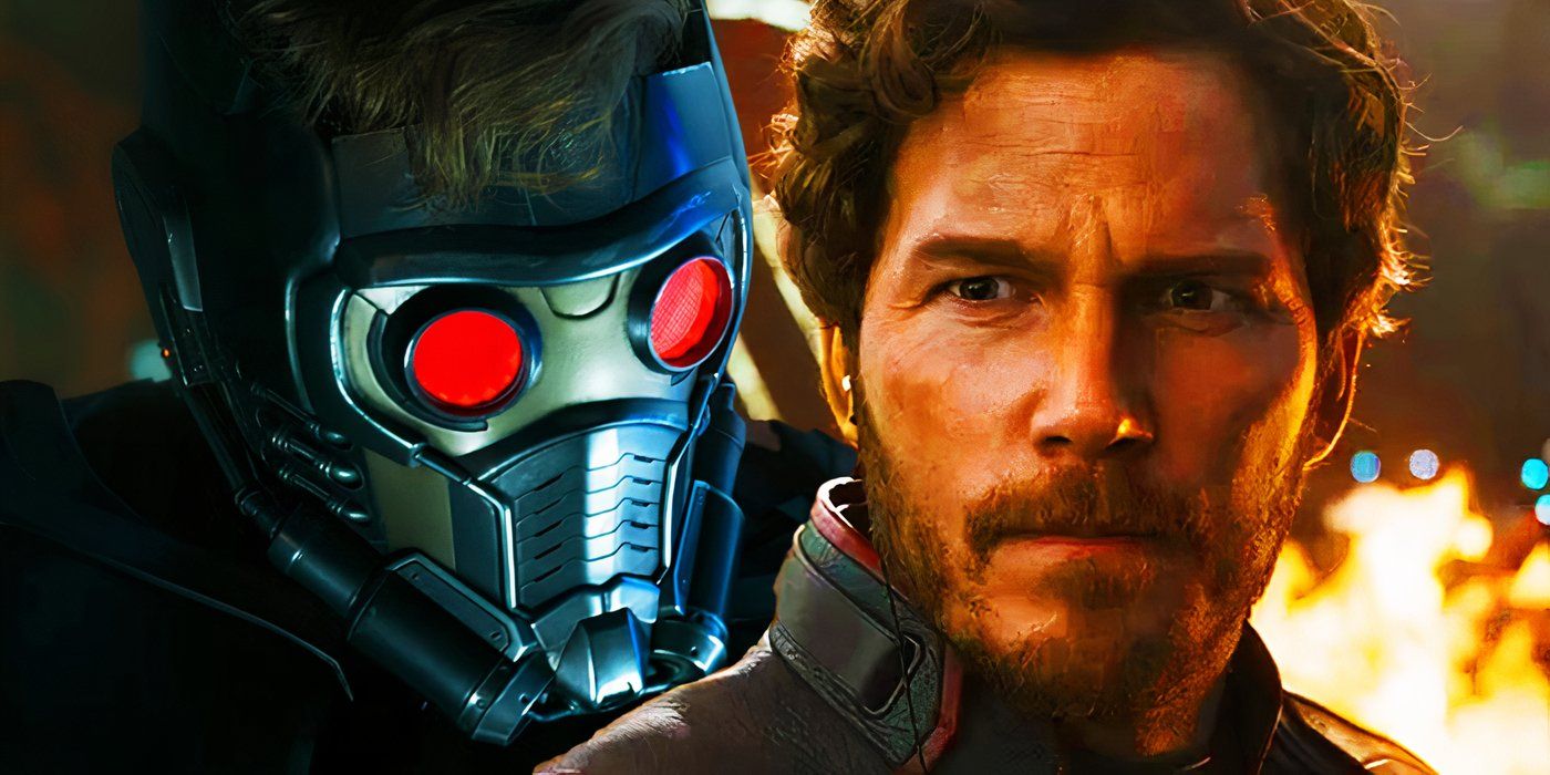 Chris Pratt as Peter Quill's Legendary Star-Lord in the MCU