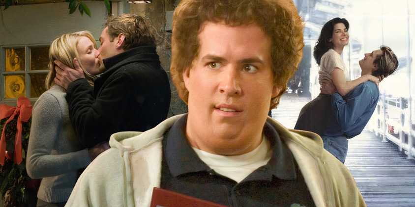 Ryan Reynolds in Just Friends with The Holiday and While you were sleeping in the background
