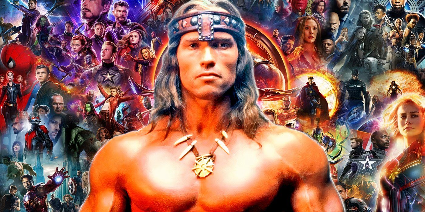 Conan the Barbarian with the entire MCU behind him.