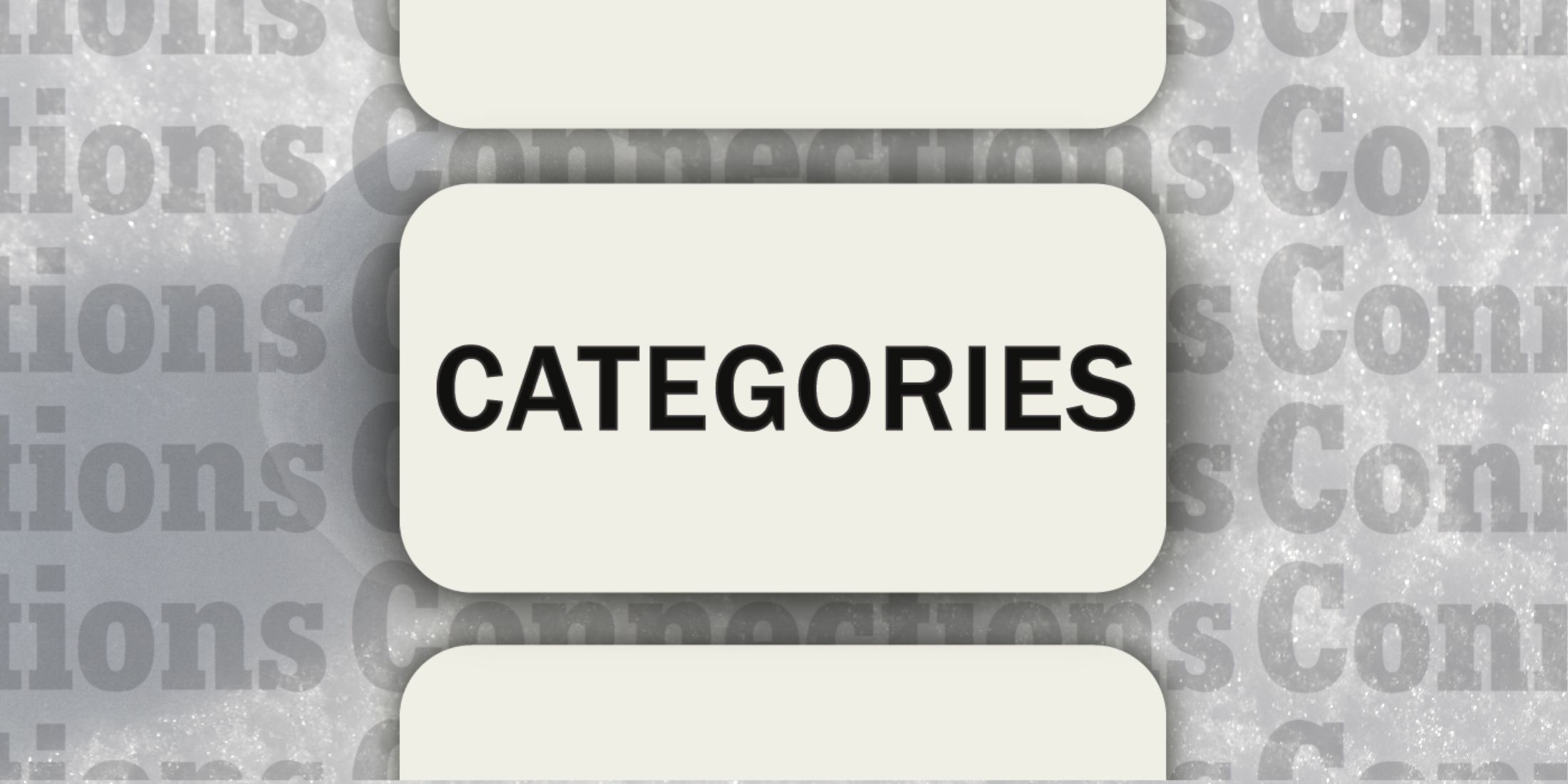 Snowball in Connections Categories December 16