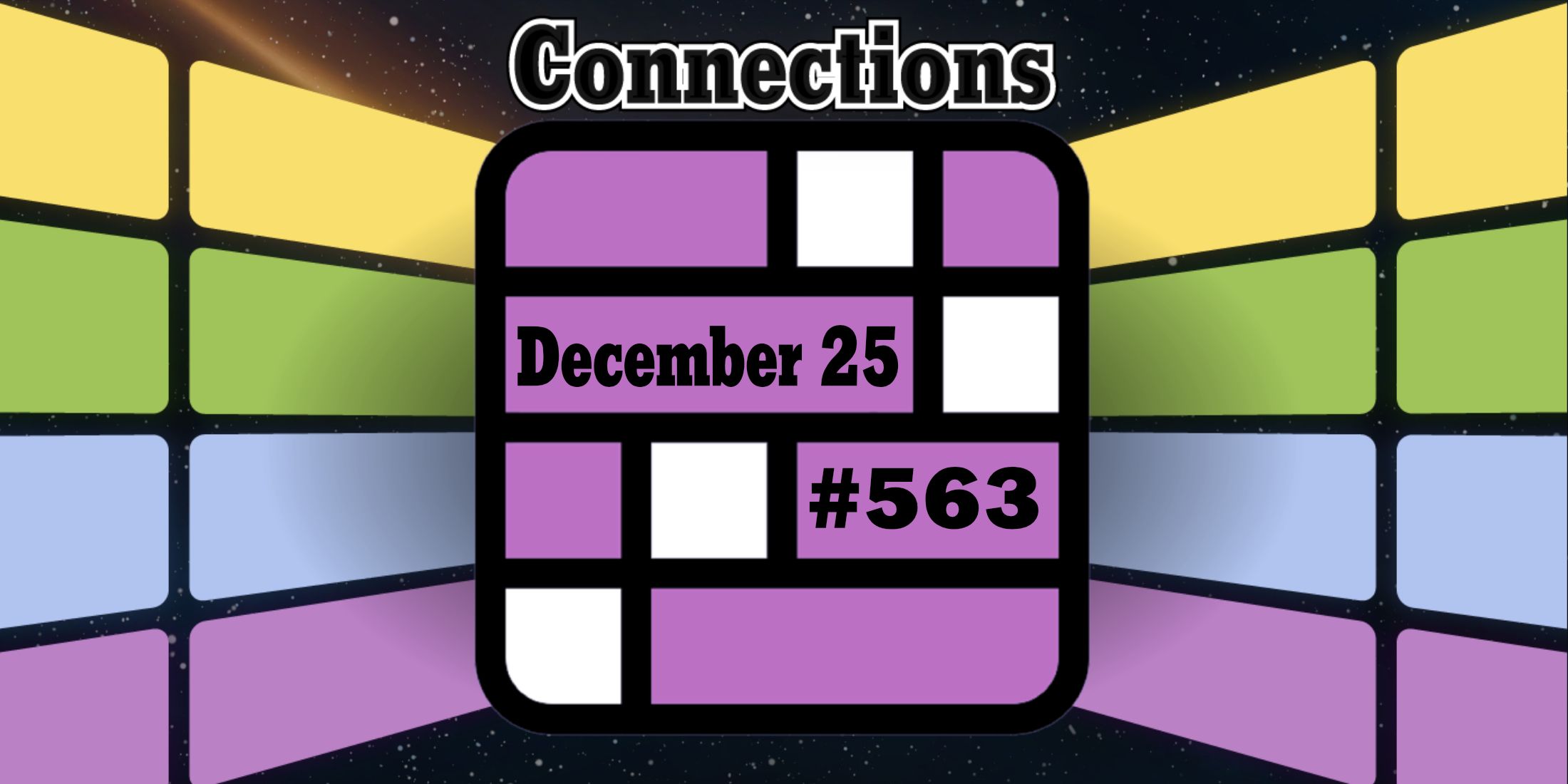 Today's Connections Hints & Answers For December 25, 2024 (Puzzle #563)