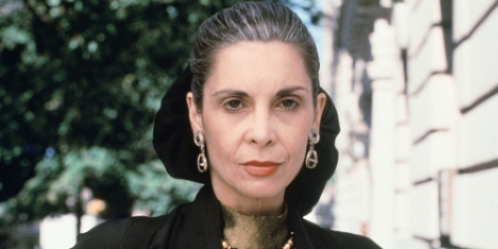 Connie dressed in black in The Godfather Part III