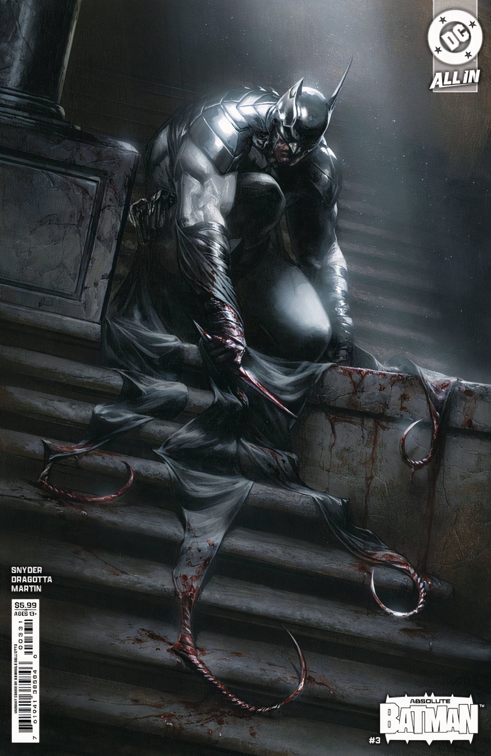 Cover C Gabriele Dell'Otto Card Stock Variant Absolute Batman #3