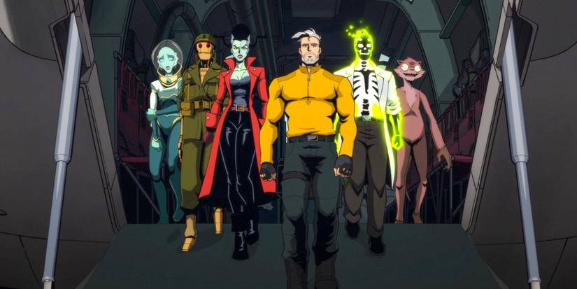Task Force M led by General Rick Flag, Sr. in Creature Commandos Season 1 Ep 1