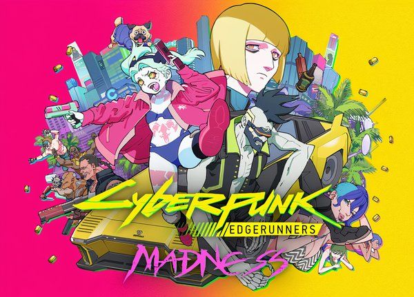 Cyberpunk Edgerunners Madness Key Visual