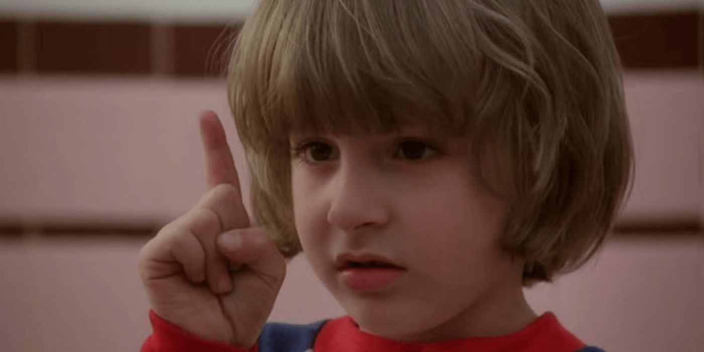 danny speaking with tony in the shining movie