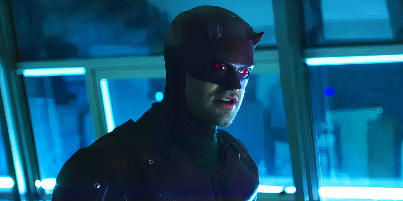 Daredevil in the shadows in Daredevil