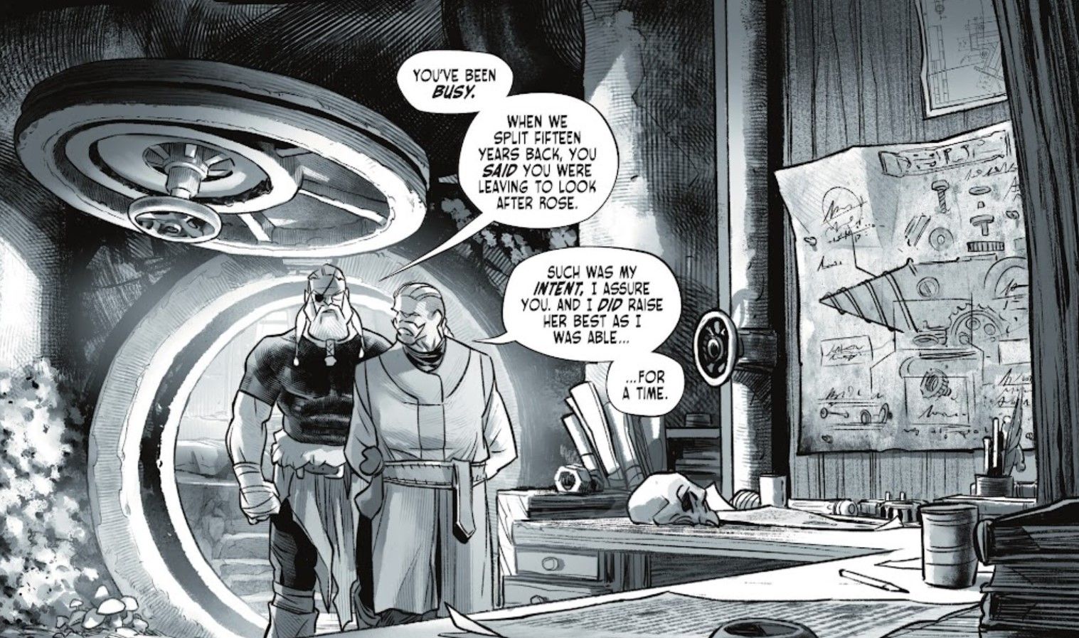 Dark Knights of Steel Allwinter #5 Wintergreen and Deathstroke 1